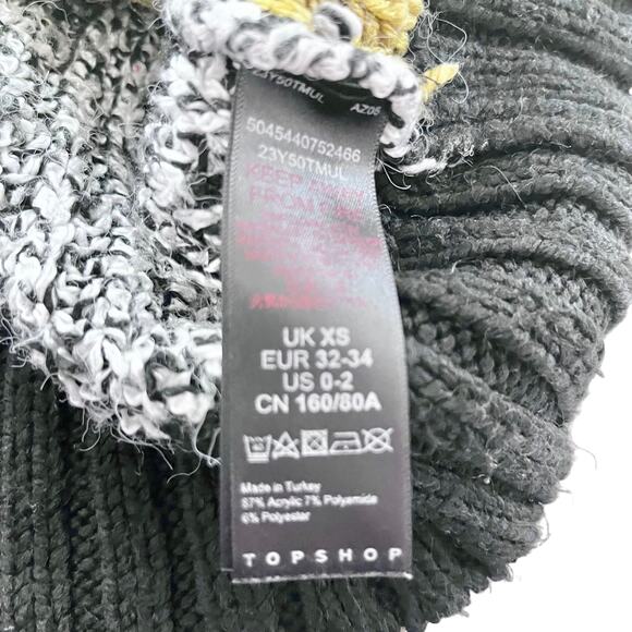 TOPSHOP Chunky Abstract Sweater - Picture 7 of 9